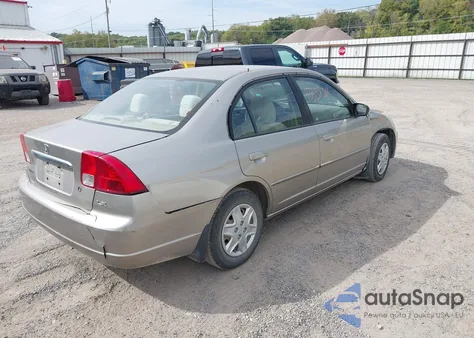 2003 Honda Civic Lx from USA, damaged, VIN 1HGES16503L033108